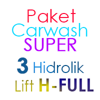 Paket Cuci Mobil Hemat STD 3 Hidrolik Lift Tipe H-Full