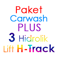 Paket Cuci Mobil Hemat PLUS 3 Hidrolik Lift H-Track