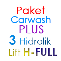 Paket Cuci Mobil Hemat PLUS 3 Hidrolik Lift Tipe H-Full